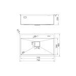 Chậu rửa Malloca MS 6302T